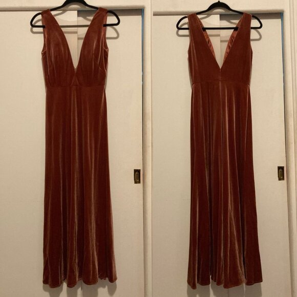 BHLDN Jenny Yoo English Rose Logan Dress Size 4 - Picture 5 of 5